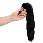 Fox Tail with Metal Butt Plug – Black — Photo 9