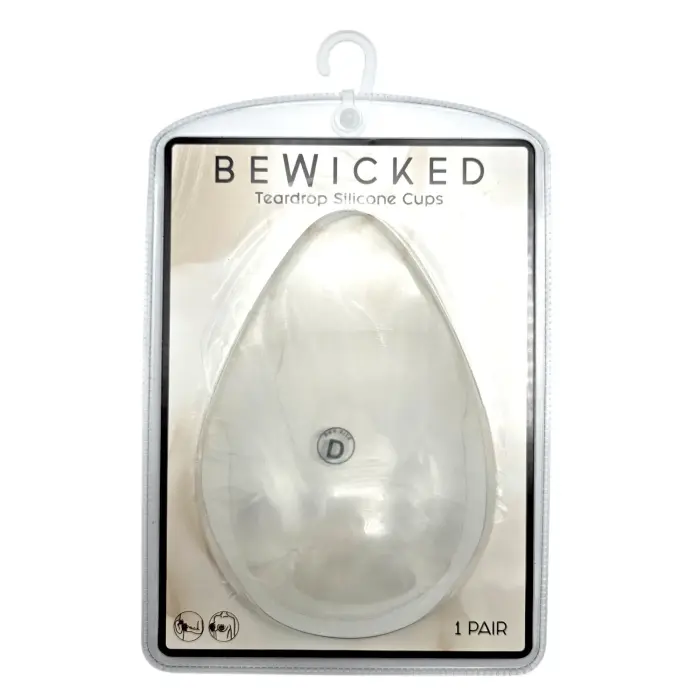 Teardrop Silicone Nipple Covers - Clear Photo