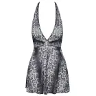 Cottelli Lingerie Dress S прозрачное платье powernet с змеиным узором – S — Фото 6