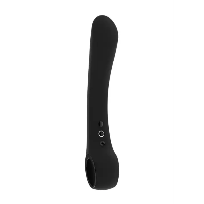 Ombra elastīgs vibrators – melns Foto 4