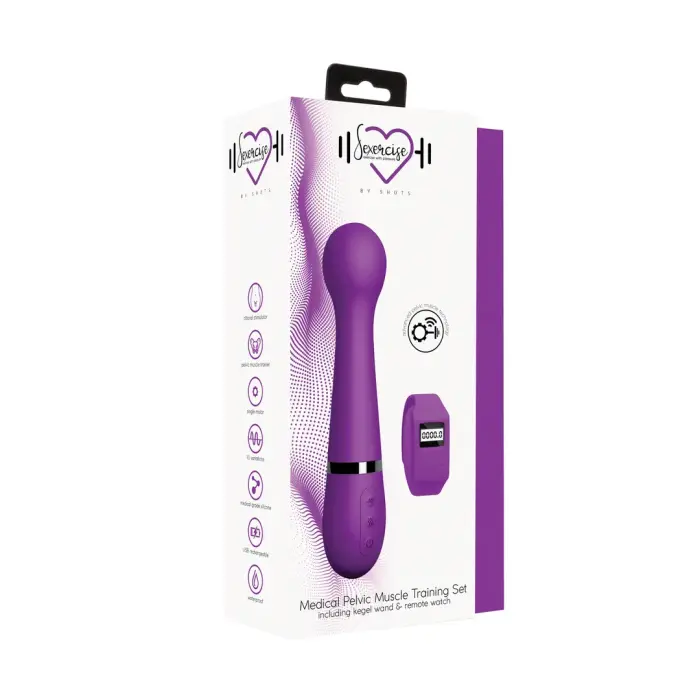 SEXERCISE Kegel wand вибратор – 12.5 cm (4.92″) – фиолетовый