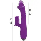 INTENSE IGGY Multifunction Rechargeable Up & Down Vibrator – 24 cm (9.4″) – Purple — Photo 3