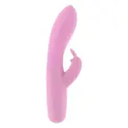 EVOLVED Cushy Bunny intiimmasin – roosa – silikoon – 7 kiirust – veekindel – 19 cm — Foto 4