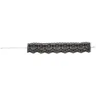 Black Level Elegant Lace Choker with Adjustable Chains 30-45cm – Black — Photo 6