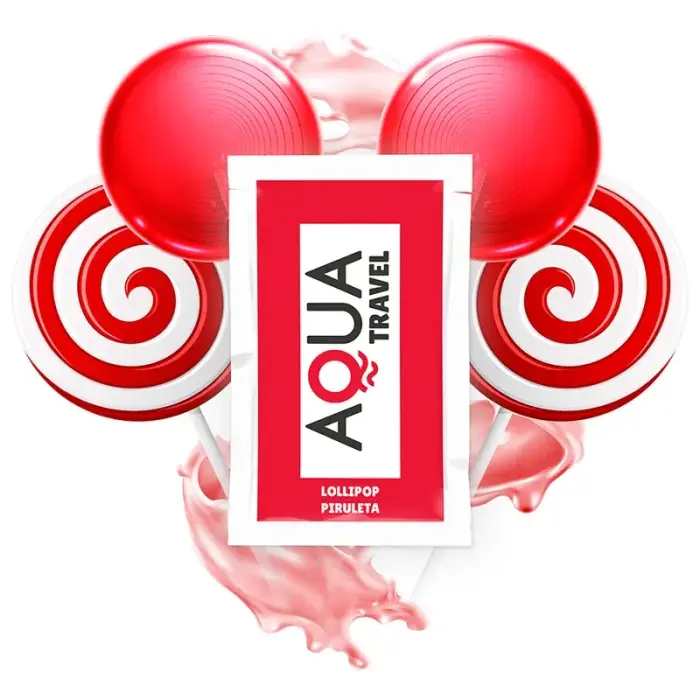 AQUA TRAVEL Water-Based Lubricant Lollipop Flavour – 6 ml