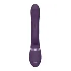 Rini Pulse Wave Double Penetration Rabbit Vibrator – 20 cm – Purple — Photo 2
