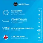 EXS Magnum Large Condoms – 100 pcs — Photo 2