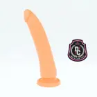 DELTACLUB medicīniskā silikona dildo – 20 cm (8″) — Foto 7