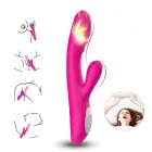 Spark sildošais G-punkta vibrators ar klitora stimulatoru – 22.4 cm (8.8″) – rozā — Foto 4