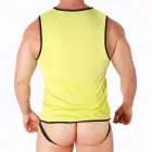 Macho Sport – sports T-shirt – yellow – S/M — Photo 3