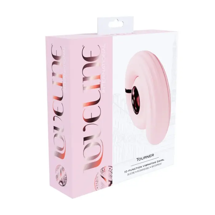 Tourner Vibrating Swirl vibraator – 15 cm (6″) – roosa