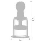 Krūšu galu un klitora piesūcēji M/L – balti Foto 5