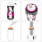 Sex In A Can – вибрирующий вагинальный мастурбатор-туннель лотос – кибер-кожа – 16 см — Фото 4