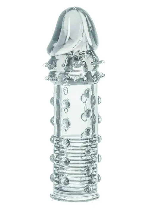 Extender Transparent Penis Sleeve – 5 cm (2″) – Clear