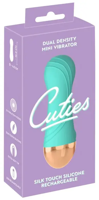 Cuties Soft Mini Vibrator – 12 cm (4.7″) – Green