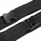 OHMAMA Fetish Adjustable Nylon Wrist Restraints with Hook-and-Loop Fastener – Black — Photo 5