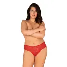 Blossmina mežģīņu biksītes – sarkanas – 4XL — Foto 1