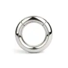 Mr. Steel Click Klak DoNut Cock Ring – 4.5 cm – Silver — Photo 1