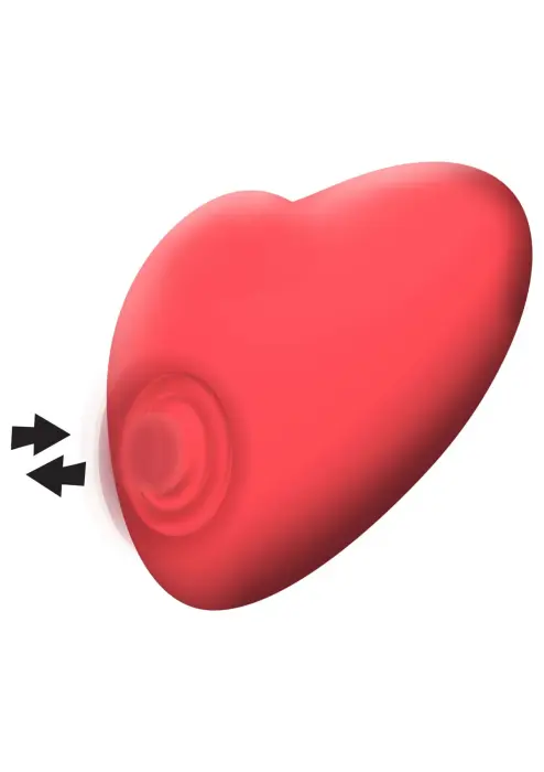 Heartbeat пульсирующий стимулятор – красный
