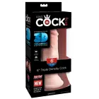 King Cock Plus KCP 6 Triple Density dildo iminapaga – 18.4 cm (7.25″) – nahavärv — Foto 1
