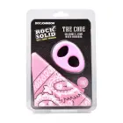The Code Silicone Cock Ring with Bandana – Pink — Photo 1