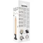 BASECOCK вибрирующее интимное устройство с пультом ДУ – 20x4 cm (7.8″x1.5″) – телесный — Фото 4