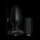 Nexus Ace M tālvadāms silikona anālais spraudnis – 12 cm – Melns — Foto 5