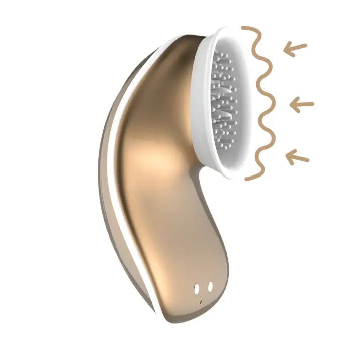 Twitch Handsfree Intimate Machine ar sūkšanas un divkāršās vibrācijas sistēmu – 8.6 cm (3.4″) – violets
