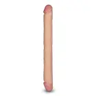 LoveToy – реалистичный тонкий двойной дилдо king size – 43,2 см — Фото 7