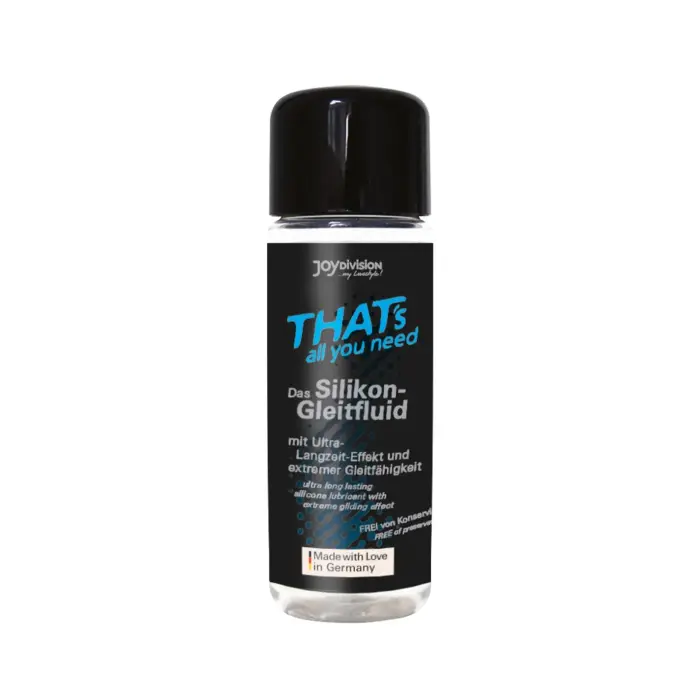 THAT's all you need Silicone-based Lubricant – 100 ml
