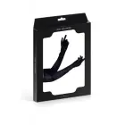 Paris Hollywood pikad satiinist kindad – mustad – One size — Foto 2