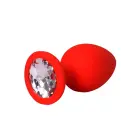 Red Butt Plug – 8 cm (3.1″) — Photo 1
