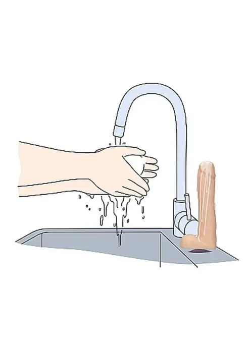 Mydło- Dicky Soap With Balls - Cum Covered - Flesh Foto 7