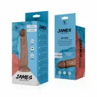 Real Fantasy James realistiškas dildo su siurbtuku – 23 cm (9″) – kūno spalva — Nuotrauka 6