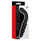 NMC 6.5 Inch Silicone Double Headed Plug – dvigalvis silikoninis analinis kaištelis – juodas – 16,5 cm — Nuotrauka 1