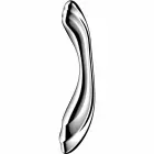 Satisfyer Pure Gravity 2 divpusējs nerūsējošā tērauda dildo – 27 cm (10.6″) — Foto 1