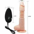 Многофункциональный вибратор Baile Thunder Up – 26 см (10.2″) – телесный — Фото 6