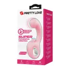 PRETTY LOVE Erynnyes вибратор с функцией облизывания – розовый — Фото 2