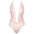 Kissable mežģīņu bodijs – rozā – S/M Foto 7