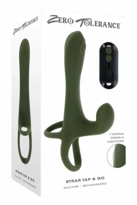 ZERO TOLERANCE Strap Tap & Go Dual Motor Wearable Extender with Remote, 19.4 cm