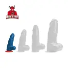 Fuck & Fist Freyr S Anatomical Dildo – 12 cm (4.7″) – Blue — Photo 3