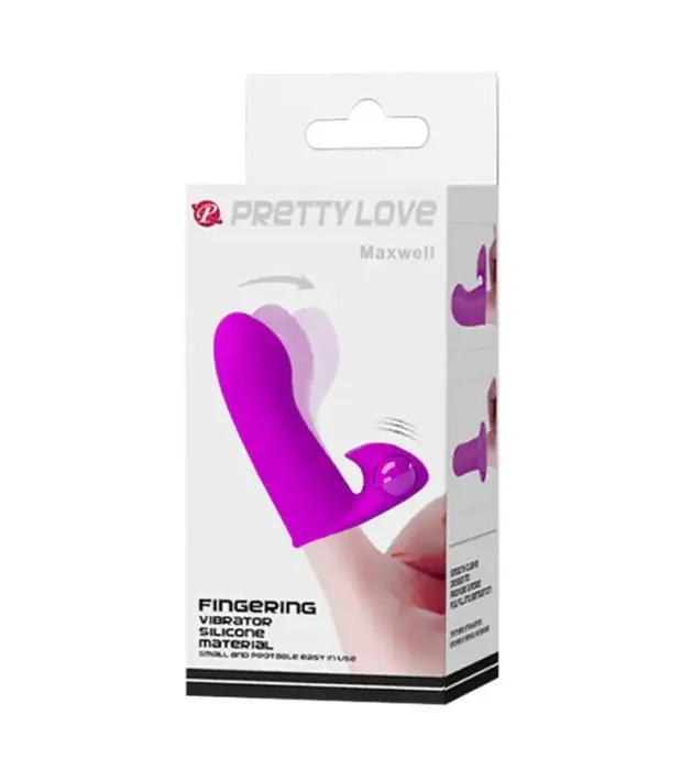 PRETTY LOVE Maxwell pirksta vibrators – violets Foto 7
