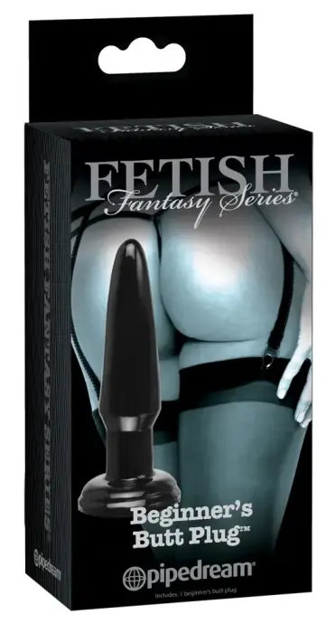 Fetish Fantasy Series FFSLE kompakts anālais spraudnis – 11.4 cm – melns