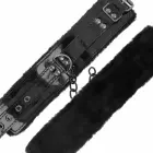Darkness reguleeritavad mustad nahast käerauad tabalukuga Premium Design — Foto 4