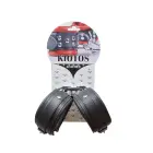 Leather Anklecuffs Black - 5 cm Photo