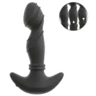 ANOS Moving Rings Anal Plug – 16.3 cm (6.4″) – Black — Photo 2