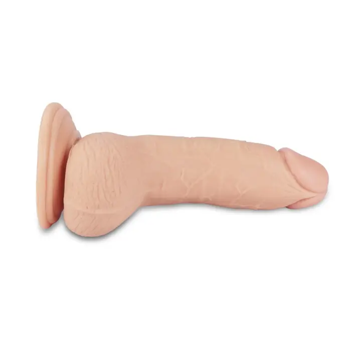 Reālistisks vibrējošs dildo – 18 cm (7″) – Melns Foto 2