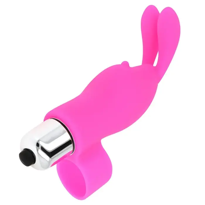 OHMAMA Finger Vibe Rabbit пальчиковый вибратор – 9.8 см (3.8″) – розовый