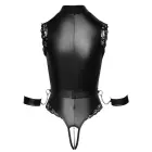 Cottelli BONDAGE Crotchless Body with Restraint Belt and Chain – Black – M — Photo 10