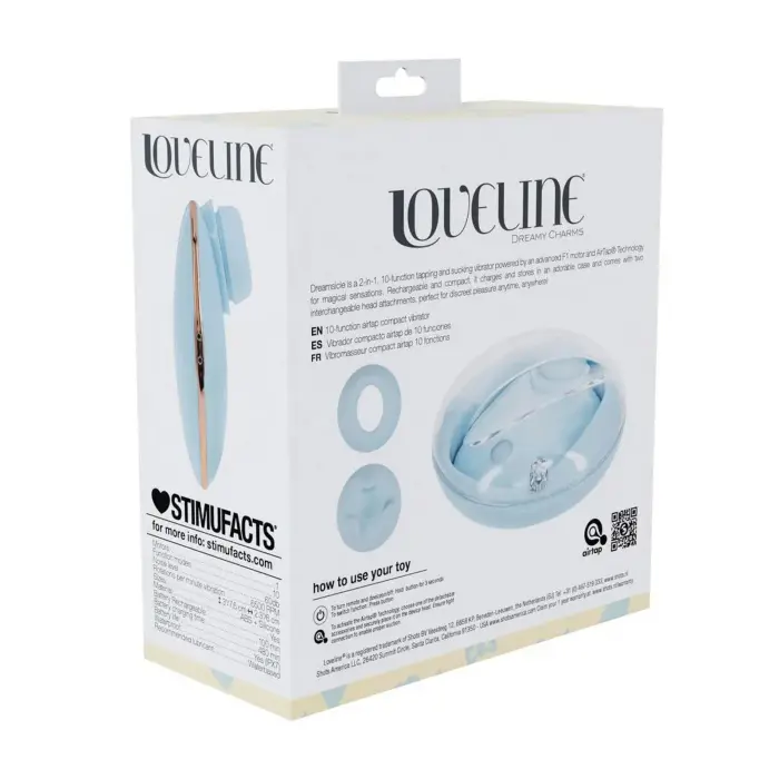 Dreamsicle – kompakts AirTap vibrators – zils